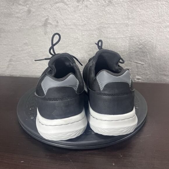 Skechers Men's Sz 10.5 Delson Swift Fit Hands Free Memory Foam Black Shoes - Picture 4 of 10